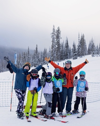 2024 Renee Sampson, Kathleen Barbo — Learning Area — Youth Ski League Facebook Post from 11-11-2024