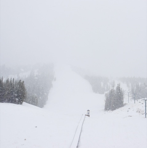 2024 The base area — First Snow! Facebook Post from 11-22-2024