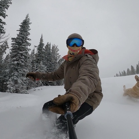2025 AJ Korselin, marshall korslien — The Hall-O — Pow Surfing Facebook Post from 03-30-2025