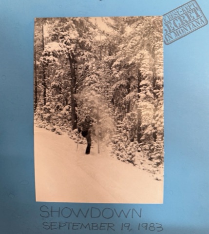 1983 Summer Snow Facebook Post from 09-04-2025