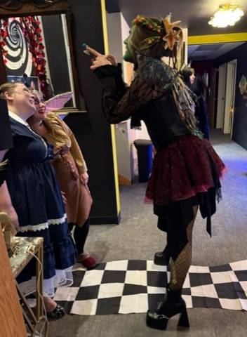 2025 Maya McGuire, Jennie Mayne, Ethan Olson — The Edith — Haunted Hallway Facebook Post from 10-31-2025