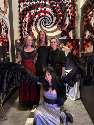 2025 Amy Porter, Kianna Hobs-Dye, Nichole Isenburg — The Edith — Haunted Hallway Facebook Post from 10-31-2025