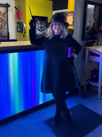 2025 Katie Boedecker — The Edith — Haunted Hallway Facebook Post from 10-31-2025