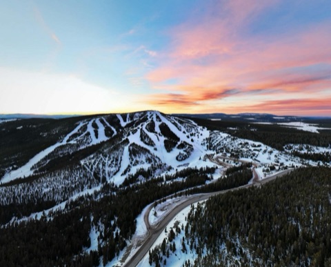 2026 Porphyry Peak — Sunset Facebook Post from 01-18-2026