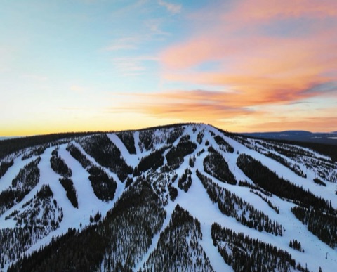2026 Porphyry Peak — Sunset Facebook Post from 01-18-2026