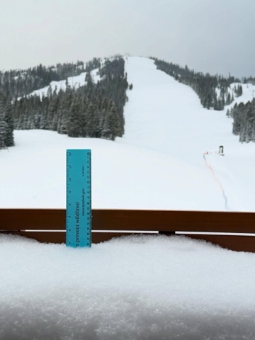 2026 The base area — Fresh overnight powder Facebook Post from 01-20-2026
