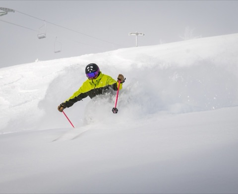 2026 Jake Larson — Ruby Headwall — Skiing Powder Facebook Post from 03-31-2026