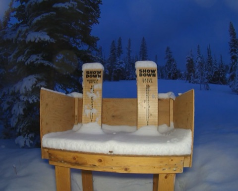 2026 Snow total board — Fresh overnight powder Facebook Post from 04-02-2026