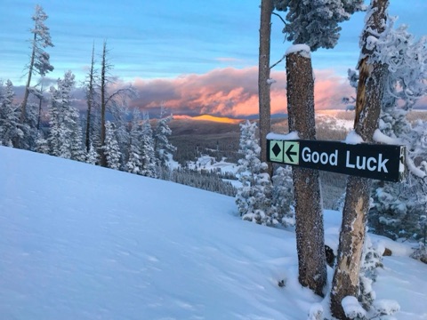 2017 Good Luck — Sunset Facebook Post from 12-05-2017