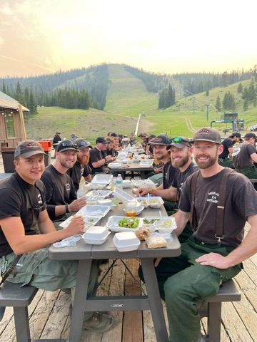 2021 Lodge Deck — 2021 Fire Camp Facebook Post from 07-27-2021