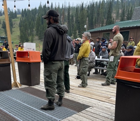 2021 Lodge Deck — 2021 Fire Camp Facebook Post from 07-28-2021