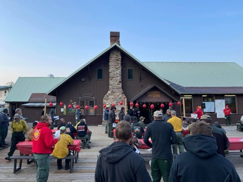 2021 Lodge Deck — 2021 Fire Camp Facebook Post from 08-02-2021