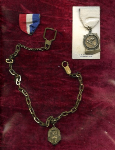 1940 Dan Thorson medals-Donated by Donna Wahlberg