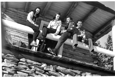 1940 New Years on the deck -Donated by Donna Wahlberg