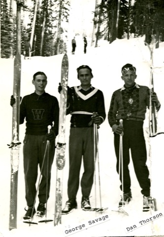 1941 George Savage and Dan Thorson - Donated by Donna Wahlberg