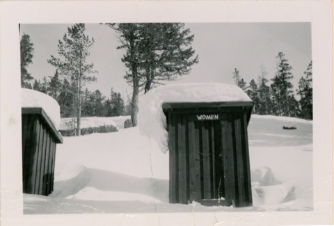 1950s Outhouse