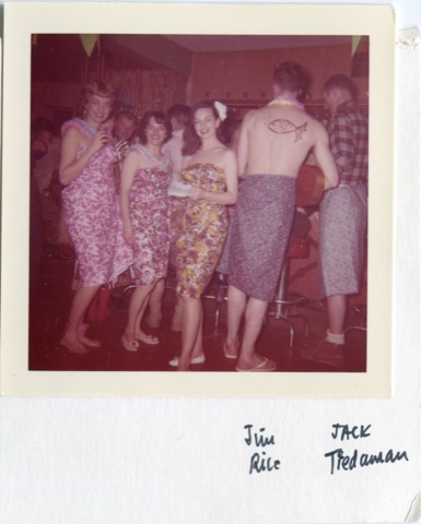 1961 Jim Rice, Jack Tiedaman Bierstube party