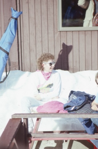 1989 80s girl on deck Frank Ball Photo