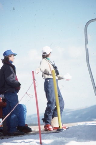 1989 Jan Alltucker top of triple - Frank Ball Photo