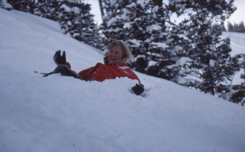 1989 Kara Phillips in powder - Frank Ball Photo 39