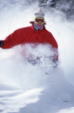 1989 Kara Phillips in powder - Frank Ball Photo6