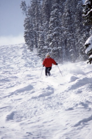 1989 Kara Phillips in powder - Frank Ball Photo9