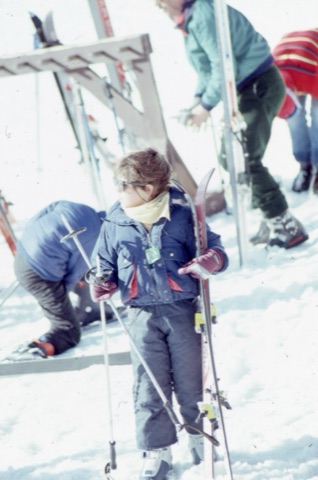 1989 Kid carrying skiis-Frank Ball Photo 10