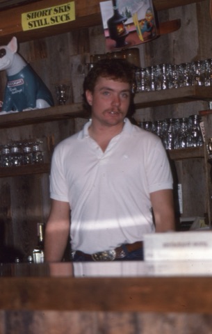 1989 Man in Bar- Short skiis still suck -Frank Ball Photo 19