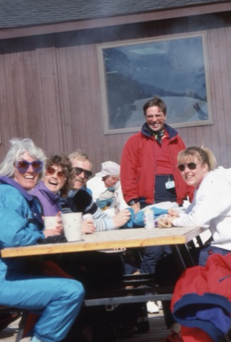 1989 People on  deck laughing- Frank Ball Photo 14