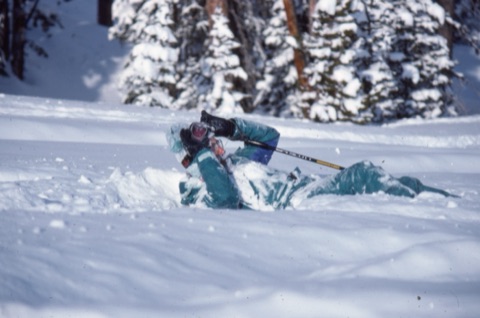 1989 Scott Mosher — On the Mountain — In the powder