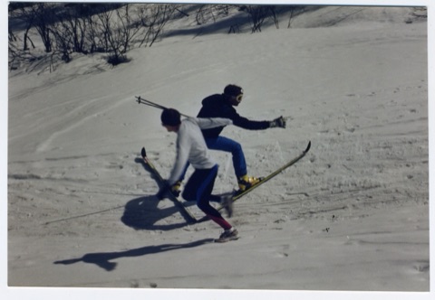 1990s Belt Creek Headwaters Race Skier to Runner Tag