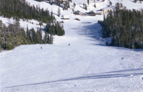 1999 The Hall-O — Looking down at the Lodge