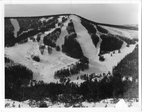 1980s Shot of Mountain