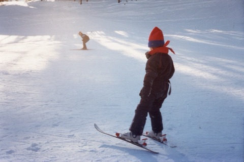 1980s Charley Willett — Learning Area — Skiing