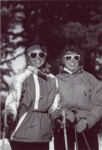 1990's Sue McCracken and another woman