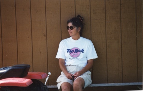 1994 Margie Willett in Top Rock Cafe Tee Shirt