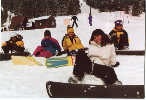 2000 Snowboarders Avery Gold and Friends