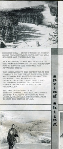 c.1961-62 Trailmap inside left panel