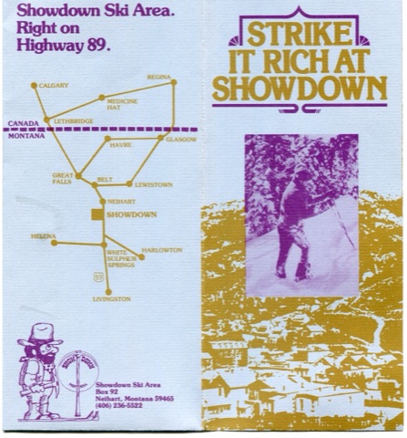 1978-79 Trailmap Front and left panel