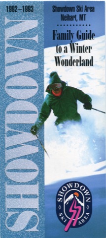 1992-93 Trailmap Trifold Cover