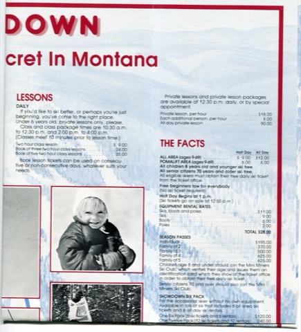 1984-85 Trailmap Inside Top Right