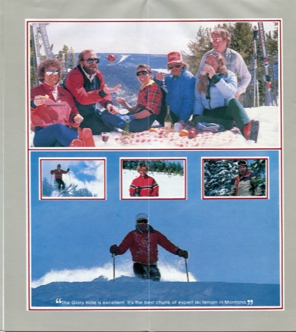 1984-85 Trailmap quad-fold first inside panels