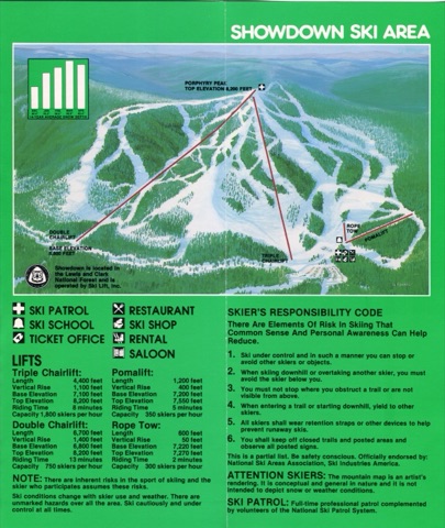 1987-88 Trailmap Inside Map panels