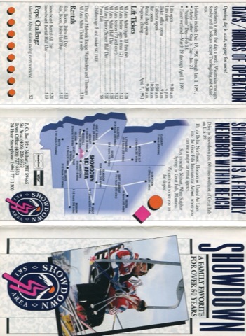 1990-91 Trailmap Cover