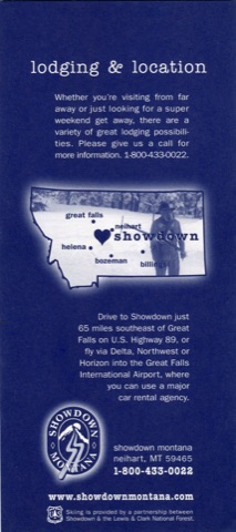 2000-01 Trailmap front left panel