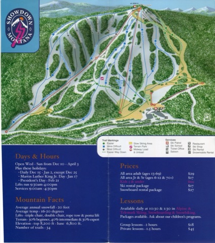 2004-05 Trailmap Inside left panel
