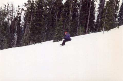 1993 Kelly Brurud — On the Mountain — Snowboarding