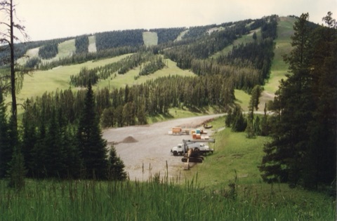 1997 Lodge Addtion parking lot