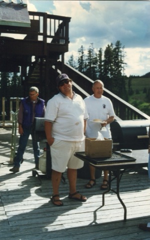 1997 Summer party Jeff Solberg, George Willett 2