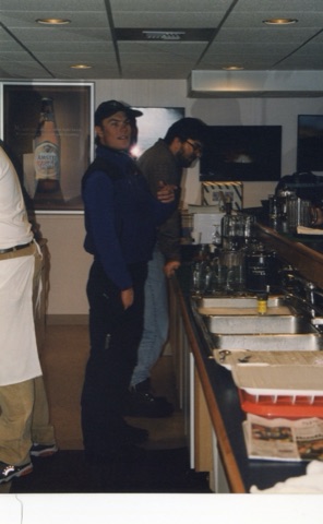 2000 Joe Pope and David Morerity in Hole in the Wall Saloon